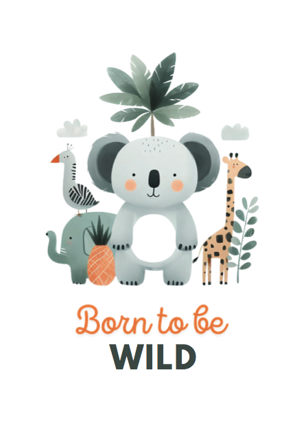 Unframed print "Born to be wild"